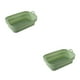 thumbnail image 2 of Billuyoard Cesta de silicona para freidora de aire, bandeja reutilizable para ollas, forma cuadrada, pollo frito, bandeja para hornear, Verde 2piezas, 2 of 6
