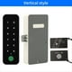 thumbnail image 2 of Cerradura Electrónica Inteligente Tuya con Bluetooth y Huella Dactilar para Armarios de Madera, Control Remoto por Aplicación para Muebles, Cajones y Taquillas ES285 A, 2 of 5