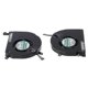 thumbnail image 4 of 1 pair A1286 Fan for Macbook Pro 15" A1286 Left and Right Side Cpu Gpu Cooling Fan 2009 2010 2011 Cooler Heatsink-Perfect, 4 of 5
