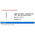 thumbnail image 2 of Liftgate Lift Support - Compatible with 1999 - 2004 Jeep Grand Cherokee 2000 2001 2002 2003, 2 of 2