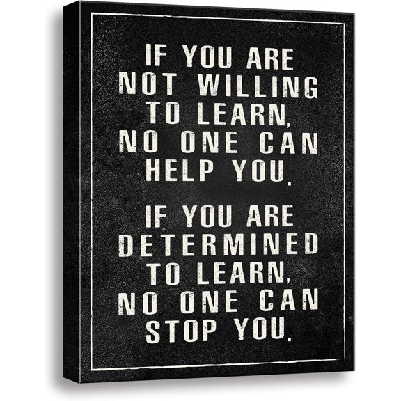 Inspirational Office wall art Motivational posters for home decor Positive Quotes wall prints Encouragement Gifts Positive Sayings for Wall Decor preppy room wall decor A-288