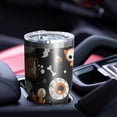 thumbnail image 4 of 30oz Halloween Ghosts and Spooky Elements Tumblers Stainless Steel Tumbler with Lid and Straw,Vacuum Insulated Double Wall Travel Tumbler Cups Mug with Cleaning Brush for Coffee,Tea, 4 of 7