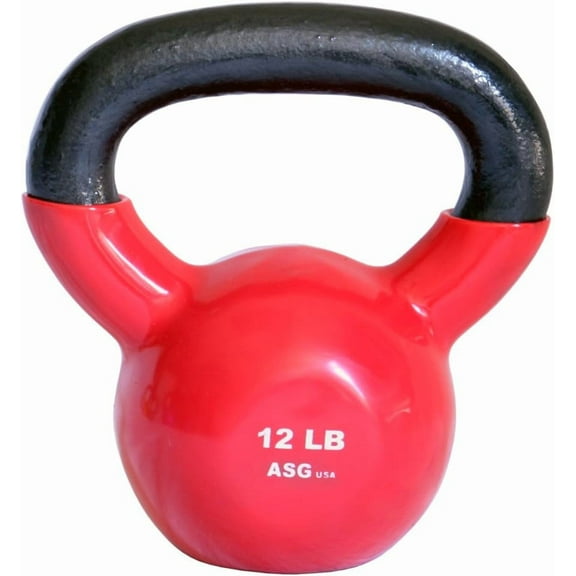 Ader Vinyl Kettlebell 5, 8, 10, 12, 15, 18, 20, 25, 30, 35, 40, 45,50 Lb