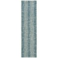 thumbnail image 6 of SAFAVIEH Courtyard Robert Striped Indoor/Outdoor Area Rug, 6'7" x 6'7" Round, Light Grey/Blue, 6 of 10