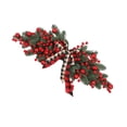 thumbnail image 1 of Christmas Wreath Artificial Red Berries Wedding Home Decorative Xmas Garland Style B, 1 of 9