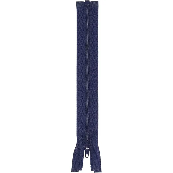 Coats F4907-013 Lightweight Separating Zipper, 7", Navy