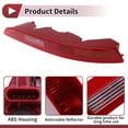 thumbnail image 4 of Unique Bargains 1 Pc Rear Right Bumper Reflectors No.8UD945096 Bumper Reflector Side Marker for Audi Q3 2016-2018, 4 of 6