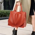 thumbnail image 2 of Women's Tote Handbag PU Leather Shoulder Bag Large Capacity Multiple Pockets Bag Women's Crossbody Handbag Fashion Tote Top Handle Satchel A24, 2 of 5