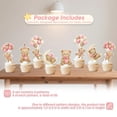 thumbnail image 3 of Cupcakes JoviYofy Pink Bear, 36 unidades, decoración para baby shower, 3 of 7