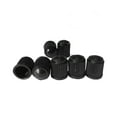 thumbnail image 1 of 20pcs Plastic Car Tire Stem Caps Schrader Caps Dust Covers for Bike Auto SUV Truck Motorcycle (Black), 1 of 5