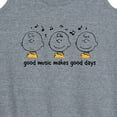 thumbnail image 3 of Peanuts - Good Music Good Days - Women's Racerback Tank Top, 3 of 6