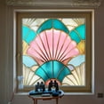thumbnail image 3 of AKEGAMN Clearance! Stained Glass Static Window Film Privacy Sun Blocking Glass Cling PVC Home Bathroom Window Covering Film Stained Glass Static Window Film Privacy Sun Blocking Glass Cling PVC Home, 3 of 8