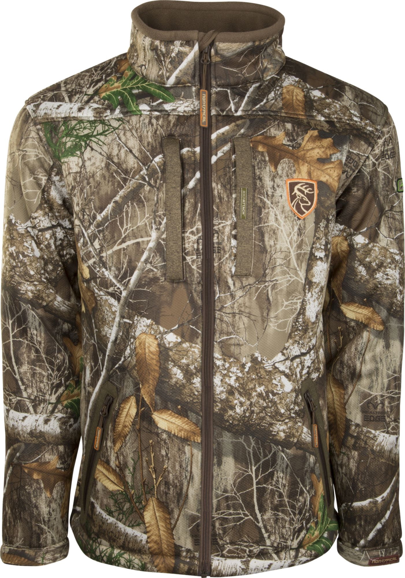 DRAKE NONTYPICAL SILENCER FULL ZIP JACKET FULL CAMO WITH AGION ACTIVE