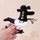 thumbnail image 4 of Juego de llaveros de peluche de tigre de cazadores de demonios K-POP, 5 estilos, 10-15 cm, 25 g, regalo coleccionable de peluche suave., 4 of 5