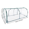 thumbnail image 1 of Mini Sunshade Cover Clear PVC Cover Tent for Greenhouse Gardening Plant Flower, 1 of 8