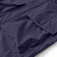 thumbnail image 6 of Men's Tactical Softshell Hooded Jacket, Windproof Waterproof Loose Casual Sport Rain Coat with Multi Snap Pockets, Outdoor Outerwear for Commuting Hiking Camping Purple, 6 of 8