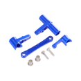 thumbnail image 2 of guohui RC Car Steering Assembly Metal Upgrade Kit for Wltoys 1/10 104009 1/12 12401 Blue, 2 of 9