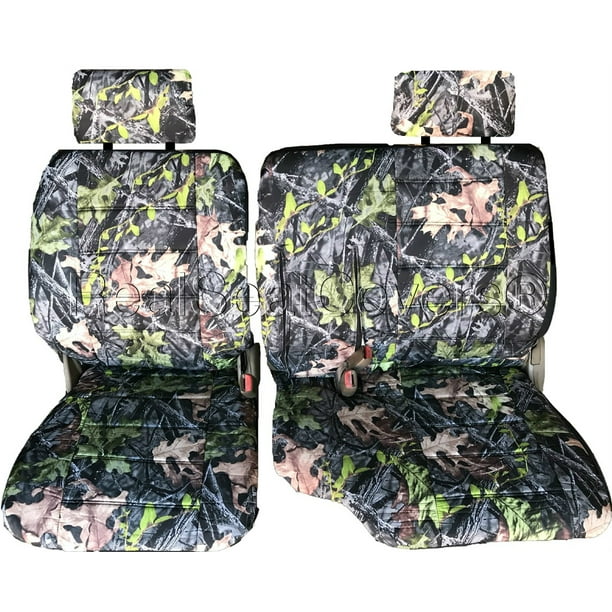 Blue Camo Bucket Seat Covers Velcromag