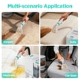 thumbnail image 4 of HAUSHOF Portable Carpet Cleaner with 13KPa Suction & 2-in-1 Water Tanks, Upholstery Cleaner Machine for Rug, Car Seats, Couch, Pet Stains Spot Remover, with Solution, 4 of 12