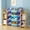 Blue, variant on SpaceAid Toy Storage Organizer with 6 Shelves and 12 Bins, Multicolor