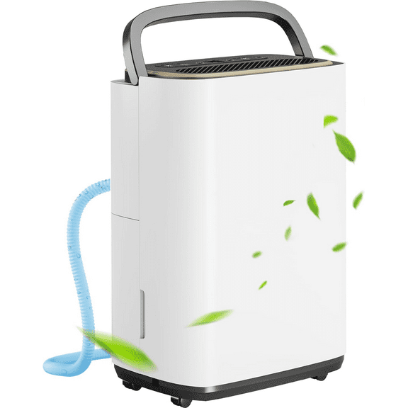 UrbanSync 5000 Sq.Ft Dehumidifier, 50PT/24H Dehumidifiers with Drain Hose for Basement, Large Compressor Dehumidifier for Basement/Laundry/Bedroom/Office