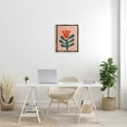 thumbnail image 4 of Stupell Industries Modern Tulip Flower Bud Abstract Cutout Shapes Graphic Art Luster Gray Floating Framed Canvas Print Wall Art, Design by JJ Design House LLC, 4 of 5