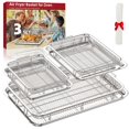 thumbnail image 1 of Juego de cestas Air Fryer OPENICE de acero inoxidable con pergamino, 1 of 6