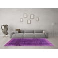 thumbnail image 3 of Ahgly Company Indoor Rectangle Abstract Purple Contemporary Area Rugs, 3' x 5', 3 of 4