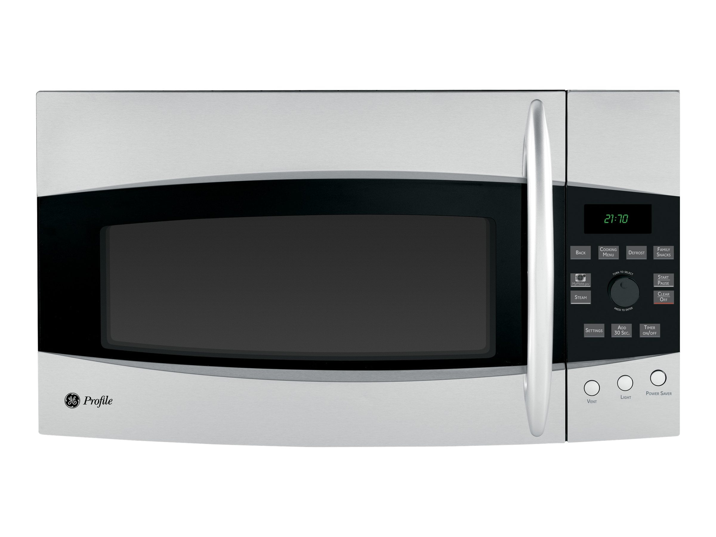 Ge Profile Emaker Pvm2170srss Microwave Oven Over Range 2 1 Cu Ft 1000 W Stainless Steel Ge Profile Emaker Pvm2170srss