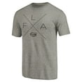 thumbnail image 2 of Men's Ash Florida Gators Quad Tri-Blend T-Shirt, 2 of 3