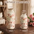 thumbnail image 5 of DAKIMOE Rustic Ceramic Vase, Decorative Flower Vase Farmhouse Decor for Home Living Room Bedroom Kitchen Office Shelf Decor,6 Inches, 5 of 7