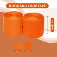 thumbnail image 2 of Neon Orange 2 Inch Sew On Hook and Loop Tape 1 Yard Non-Adhesive Nylon Heavy Duty Fastener Roll for Gear and Equipment Use, 2 of 7