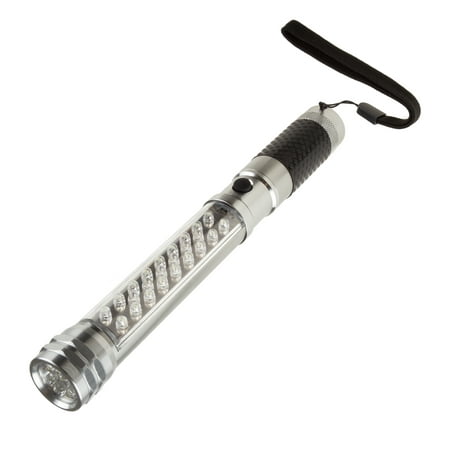 Three Mode LED Flashlight –90 Lumens Aluminum Handheld Dual Beam Spotlight With Magnetic Base for Fishing, Camping, Auto Repair, More by
