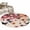 Multi, variant on Round Rugs 3Ft, Flowers Butterfly Round Area Rug Washable Indoor Throw Carpet, Vintage Rustic Ombre Spring Floral Small Non Slip Circle Rug for Bedroom Living Room Home Decor Aesthetic