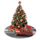 thumbnail image 4 of Falda para árbol de Navidad de Cars Lightning Mcqueen, suave y divertida, decoración navideña de granja con cuello para árbol de Navidad de 36", 4 of 4