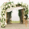 thumbnail image 4 of 5 Heads Hydrangea Bouquet Silk Artificial Flowers for Party Wedding Living Room Decoration Accessories Home Party Decoration, 4 of 7