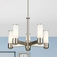 thumbnail image 6 of Livex Lighting - Weston - 5 Light Dinette Chandelier in Contemporary Style - 24, 6 of 11
