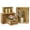 Brown, variant on MODE HOME Rustic Wooden Crates for Display, Set of 4 Large Torched Wood Nesting Storage Boxes, Farmhouse Wood Containers