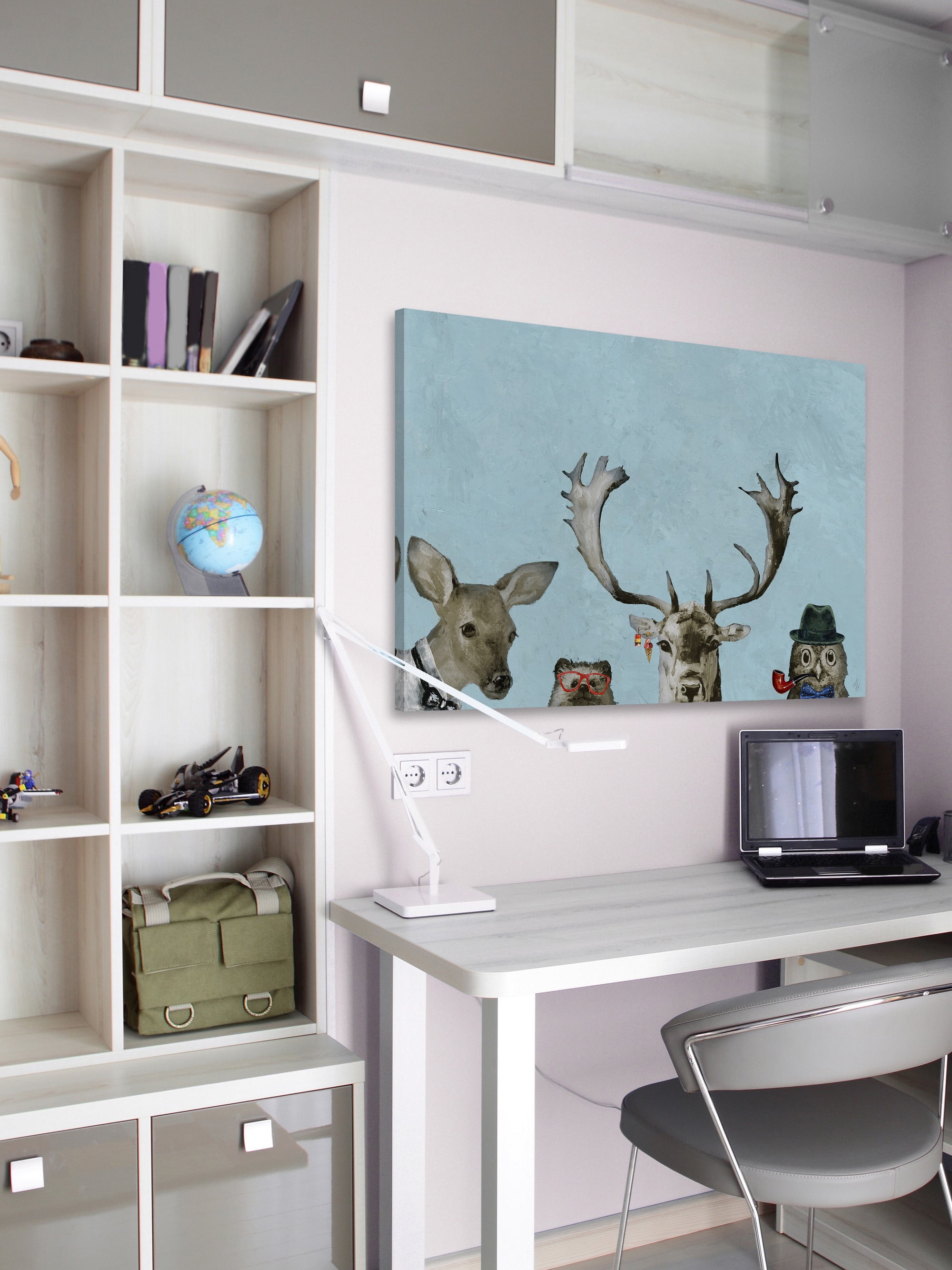 Marmont Hill Barely Seen II Canvas Wall Art