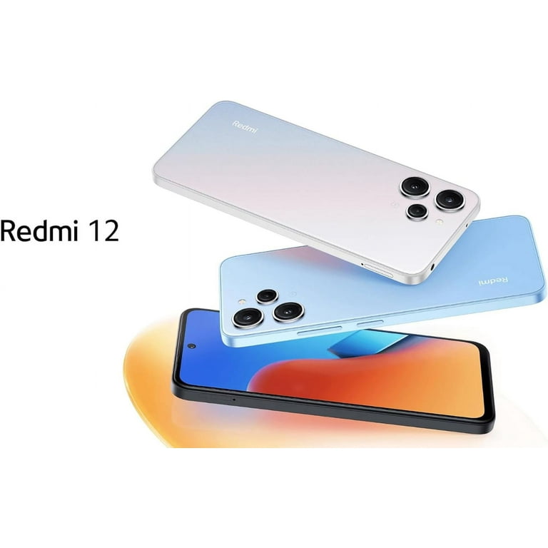 Xiaomi Redmi 12 4G LTE Phone, 128GB + 4GB, Global Unlocked Xiaomi Redmi 12 4G LTE Phone, 128GB + 4GB, Global Unlocked