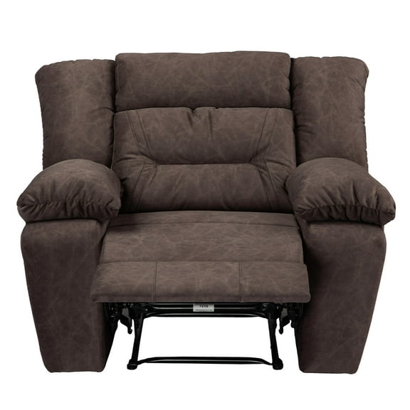 Sillón Reclinable Mecedora TRINITY Bumers 1 Plaza Café