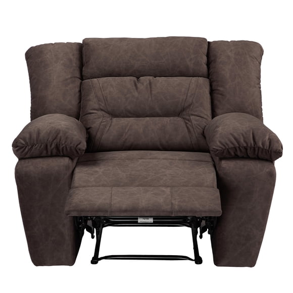 Sillón Reclinable Mecedora TRINITY Bumers 1 Plaza Café