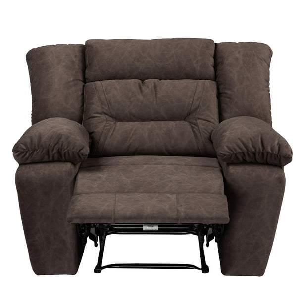 Sillón Reclinable Mecedora TRINITY Bumers 1 Plaza Café