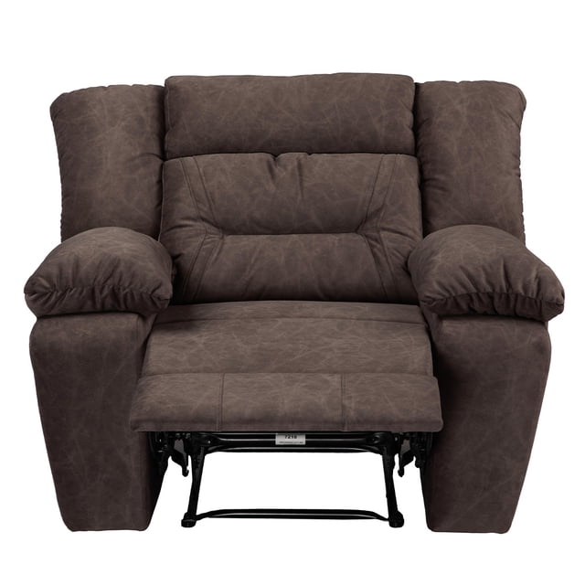 Sillón Reclinable Mecedora TRINITY Bumers 1 Plaza Café