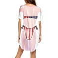 thumbnail image 4 of Dyegold Women's Bikini Shirt Cover up Bikini Swimwear Cover up Summer Beach Party Funny Part Baggy Costume for Women Girls, 4 of 4