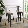 thumbnail image 5 of Modway Promenade Bar Stool in Brown, 5 of 5