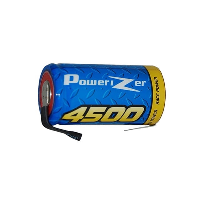 Lot de 10 Sub C Powerizer Piles NiMH avec Languettes (4500 mAh)