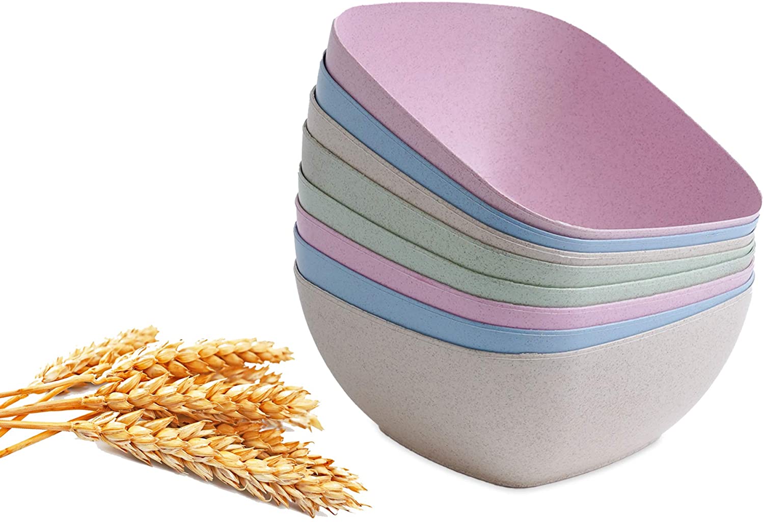 Homgreen Cereal Bowl for Kitchen, 27 oz Unbreakable Lightweight Kids