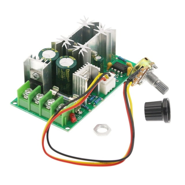 Módulo de Accionamiento Del Interruptor Del Controlador de Del Motor -60V 20A PWM DC de Eficiencia Cola Controlador de avance hacia atrás de CC