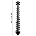 thumbnail image 2 of Giunmcul My Order Snow Gauge - Christmas Holiday Snowflake Gauge, Metal Snow Gauge Sizing, Christmas Rain Gauge Outdoor Decoration Gift, 2 of 2